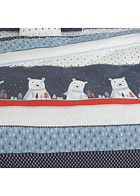 Bộ ga chun chần Everon EPM22074 ( 01 ga chun chần + 02 vỏ gối 45cmx65cm )