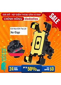 Giá Đỡ Điện Thoại Xoay 360 Độ gắn tay lái xe đạp thể thao - Kẹp Điện Thoại Hàng chính hãng dododios