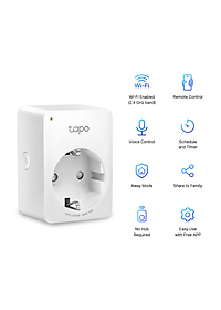  Ổ Cắm Wifi Thông Minh TP-Link Tapo P100 - Hàng Chính Hãng 
