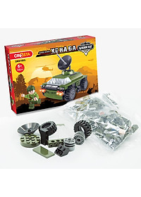 Đồ chơi: Ghép Hình Khí Tài Quân Sự - Xe Ra Đa 115 Chi Tiết DK81055