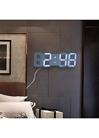 Đồng hồ LED 3D treo tường, để bàn thông minh TN828