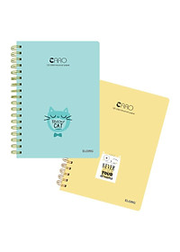 SỔ KLONG CARO LÒ XO KÉP B5 - 200 TRANG; MS: 297