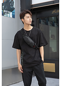 Túi Đeo Ngực Nam Thời Trang Teement, Chống Thấm Nước, Chống Xước, Chất Liệu Vải Oxford Cao Cấp, Thích Hợp Đi Chơi, Du Lịch - Hàng Chính Hãng