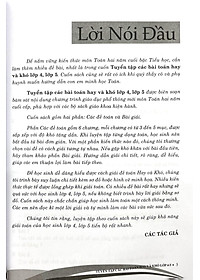 Tuyển Tập Các Bài Toán Hay Và Khó Lớp 4-5 (Theo Chương Trình Giáo Dục Phổ Thông Mới)