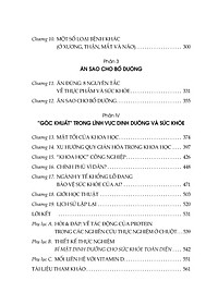 Bí mật dinh dưỡng cho sức khoẻ toàn diện (TB)