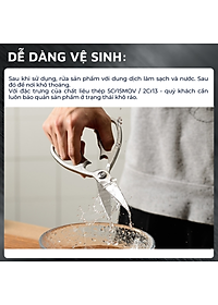 Kéo đa năng DandiHome thép cao cấp giữ độ bén tốt