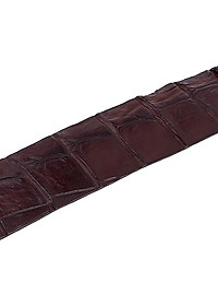 Thắt Lưng Nam Da Cá Sấu Gai Đuôi Đầu Kim Huy Hoàng HT4734 - Nâu Đất