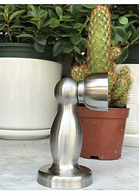 Hít chặn cửa nam châm inox chống va đập vào tường 