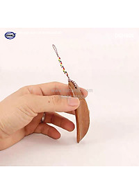 Đón giày Gỗ Hương/Gõ đỏ vân gỗ đẹp, có thể bỏ túi tiện dụng (DGH905) hàng xuất khẩu, kiểu dáng nhỏ gọn - HAHANCO