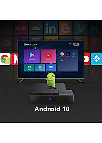 Android Tivi Box x96 mate có điều khiển giọng nói cử chỉ Bluetooth wifi 2 băng tần 4G Ram 32G Rom chức năng Chuột Bay Cài Sẵn Xem Phim Truyền Hình Cáp Miễn Phí Vĩnh Viễn