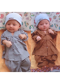 Đồ Lam Đi Chùa La Hán Cho Bé Iu