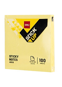 Giấy Nhắn Deli, 76×76Mm 3''×3'', 4X100 Tờ - 1 Tệp - EA01703
