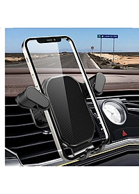 Giá Đỡ Điện Thoại Kẹp Cửa Gió Ô Tô Chất  Liệu Nhựa ABS Cao Cấp, Giá Đỡ Điện Thoại Móc Điều Hoà Ô Tô Xoay 360 Độ