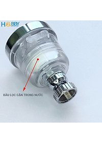 Đầu vòi tăng áp 3 chế độ có đầu lọc cặn HOBBY Home Decor VSTA3