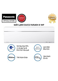 Máy lạnh Panasonic CU/CS-VU9UKH-8 - Một chiều - Inverter sang trọng Sky series - Hàng Chính Hãng