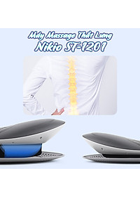 Máy kéo giãn cột sống lưng Lumbar Massager Nikio ST-1201 - Massage cho người thoát vị đĩa đệm