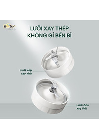 Máy xay đă năng 3 trong 1 BEAR BL-B10V2 xay thịt, hoa quả, nhanh chóng, tiện lợi - Hàng nhập khẩu