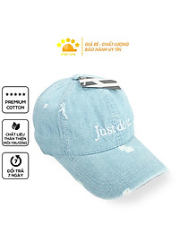 Mũ Lưỡi Trai Nón Lưỡi Trai Nón Kết Nam Nữ Jeans Just Do It Vải Denim