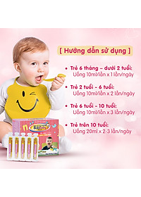 Siro Ăn Ngủ Ngon Cho Bé BobBaby Dân Khang Cải Thiện Chứng Biếng Ăn Giúp Bé Ăn Ngon Ngủ Sâu Giấc Hộp 20 ống x 10ml