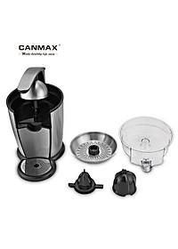 Máy vắt cam cao cấp thương hiệu Canmax CJ-186 - Chất liệu: Inox 304 - Dung tích: 1000ml - Công suất: 120W - Hàng Nhập Khẩu
