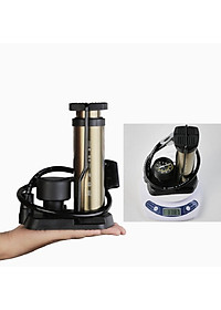 Bơm hơi mini dùng chân cho xe máy, xe đạp, xe hơi đa năng - Henrysa