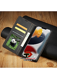 Bao da dạng ví cho iPhone 14  Pro chính hãng Forwenw da thật, có ngăn cài thẻ, đựng tiền - Hàng chính hãng 