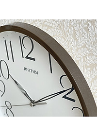 Đồng hồ Rhythm CMG623NR06- Kt 25.5 x 3.5cm, 470g, Vỏ nhựa. Dùng Pin.