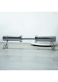 Đòn Tạ Tay Inox Dài 50cm Phi 50mm Nặng 4kg ( 1 Tay) Chính Hãng Đại Nam Sport + Khóa Kẹp 2 Đầu