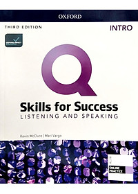 Q: Skills For Success: Intro Level: Listening and Speaking Student Book With iQ Online Practice
