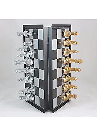 Bộ cờ vua nam châm 25*25cm gấp gọn cao cấp- Hàng Chính Hãng