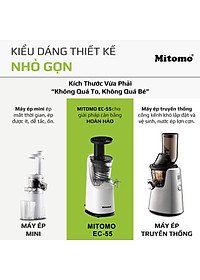 Máy ép trái cây, máy ép chậm Mitomo EC-55 hàng chính hãng