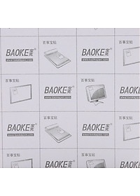 Bộ 3 Xấp Giấy Note Vàng Baoke 1005 - 76 x 76 mm (100 sheets/Xấp)