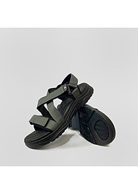 Giày Sandal Nam The Bily Quai Chéo Đôi - Màu Xám BL02X