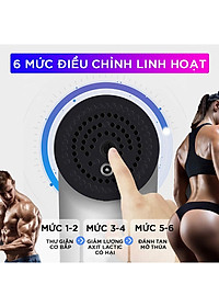 Máy Massage 4 Đầu 6 Chế Độ Fascial, Súng Massage Giảm Căng Cơ, Trị Nhức Mỏi Vai Gáy Hiệu Quả - HÀNG CHÍNH HÃNG MINIIN