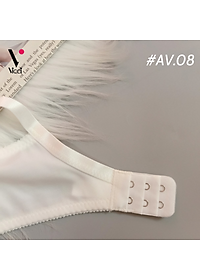 Áo lót nữ mỏng, không đệm mút, không gọng Vicci AV.08 mềm mại, thoáng mát tạo cảm giác dễ chịu, thoải mái tuyệt đối, phù hợp cho người ngực to, bà bầu, phụ nữ trung niên