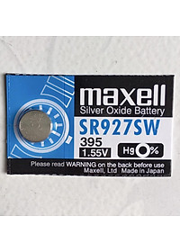 Pin Maxell Nhật Bản SR927SW / 395 / G7 Hàng Chính Hãng Made in Japan