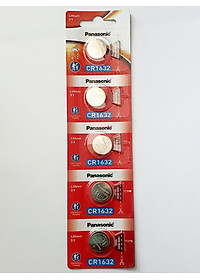 {Panasonic VN nhập khẩu} Pin Cúc Áo Panasonic  CR1632  3V Lithium dùng cho đồng hồ, thiết bị điện tử...
