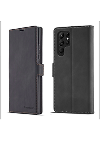 Bao Da Bò Non Dành Cho SamSung Galaxy S23 Ultra Chính Hãng Forwenw Có Ngăn Đựng Tiền và Thẻ - Hàng Nhập Khẩu