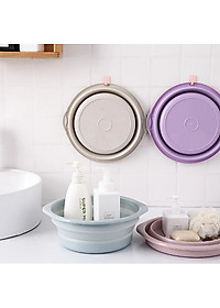 Thau, Chậu Nhựa Gấp Gọn Đa Năng Dùng Trong Bệnh Viện , Trường Học , Công Sở - Hàng chính hãng (Giao màu ngẫu nhiên)