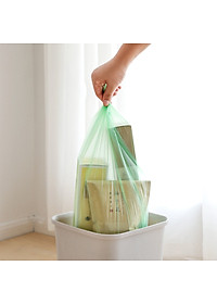 Bộ 5 Cuộn 100 Túi Đựng Rác Sinh Học Tự Phân Huỷ Siêu Dai Co Giãn Tốt Bảo Vệ Môi Trường - 45x50cm Tiện Lợi- Hàng Chính Hãng MINIIN