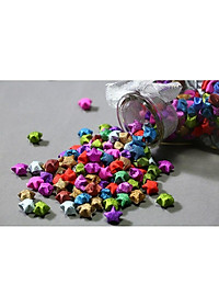 Combo 10 xấp 500 tờ giấy xếp ngôi sao dạ quang đẹp giá rẻ  ✓ giấy xếp ngôi sao ✓ giấy gấp ngôi sao  ✓ giấy xếp origami