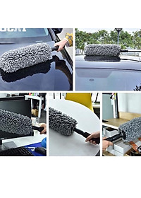 Chổi Lau Quét Bụi Xe Ô Tô, Chổi Lau Vệ Sinh Xe Ô Tô Đa Năng{điều chỉnh dài -ngắn)