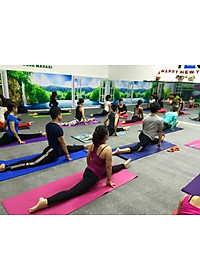 [LOẠI TỐT - HÀNG CAO CẤP] Thảm Tập Yoga 8mm, Tập Gym dộ dày 5-8mm 2 Lớp không mùi chống trơn trượt - Chính hãng dododios