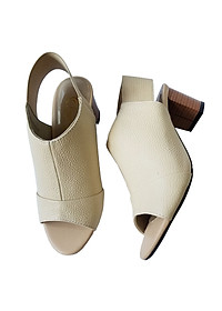 Giày Cao Gót Da Bò Thật BIGGBEN Gót 5 Phân SDCG77