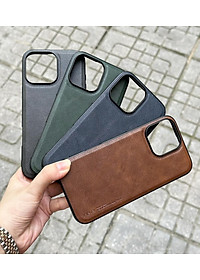 Ốp lưng cho iPhone 16 Pro Max, iPhone 16 Pro, iPhone 16 Plus, iPhone 16 hiêu X-Level lưng da viền mềm chống sốc cao cấp - hàng chính hãng