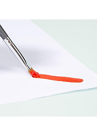 Màu nước Gouache dạng tuýp 12ml Deli 5/12/24 màu-Tặng kèm pallete gỗ 12 cọ