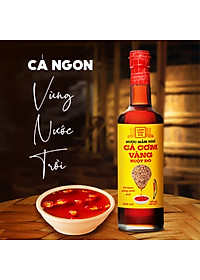 [KF] Nước mắm nhỉ cá cơm ruột đỏ Làng Chài Xưa 500ml/chai cá vàng ngon vùng nước trồi 300 năm truyền thống chai thủy tinh