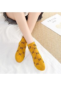 [T12] Sét 5 đôi tất nữ Hàn Quốc Choobe cổ ngắn len gân tăm lười thấp vintage cao cấp thời trang