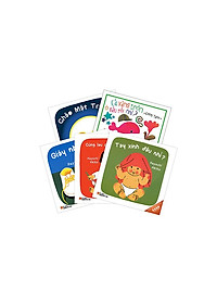 Combo 6 cuốn Ehon nhật bản dành cho trẻ từ 0 - 3 tuổi