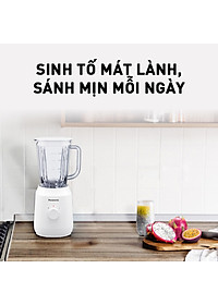 Máy xay sinh tố Panasonic MX-EX1001WRA - Công suất 450W - 1L - Lưỡi dao thép không gỉ - Cối nhựa kháng vỡ - Hàng chính hãng